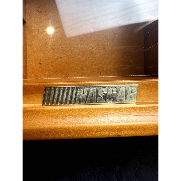 SOLID WOOD NASCAR 12 DIECAST CAR DISPLAY CASE - WALL MOUNT for Collectors: Used - Picture 9 of 11